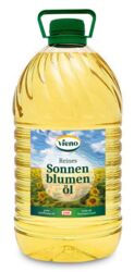 Vieno sunflower oil bottle 5 L