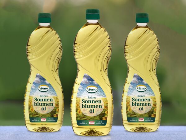 Vieno Sunflower oil 1L bottle
